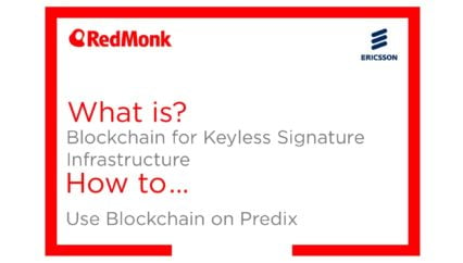 What is Blockchain for Keyless Signature Infrastructure? How to Use Blockchain on Predix