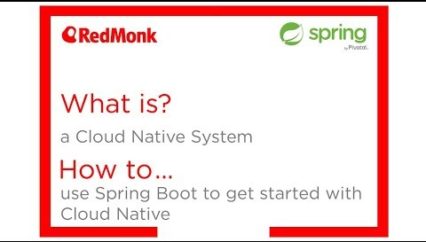 What is a Cloud Native System, How to use Spring Boot to get started with Cloud Native