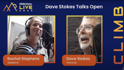 Dave Stokes Talks Open – Episode 4 – Rachel Stephens – Percona Live 2023