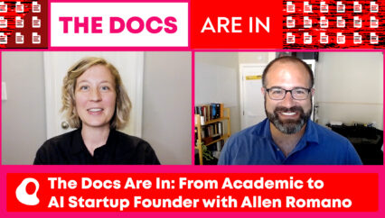 The Docs Are In: From Academic to AI Startup Founder with Allen Romano