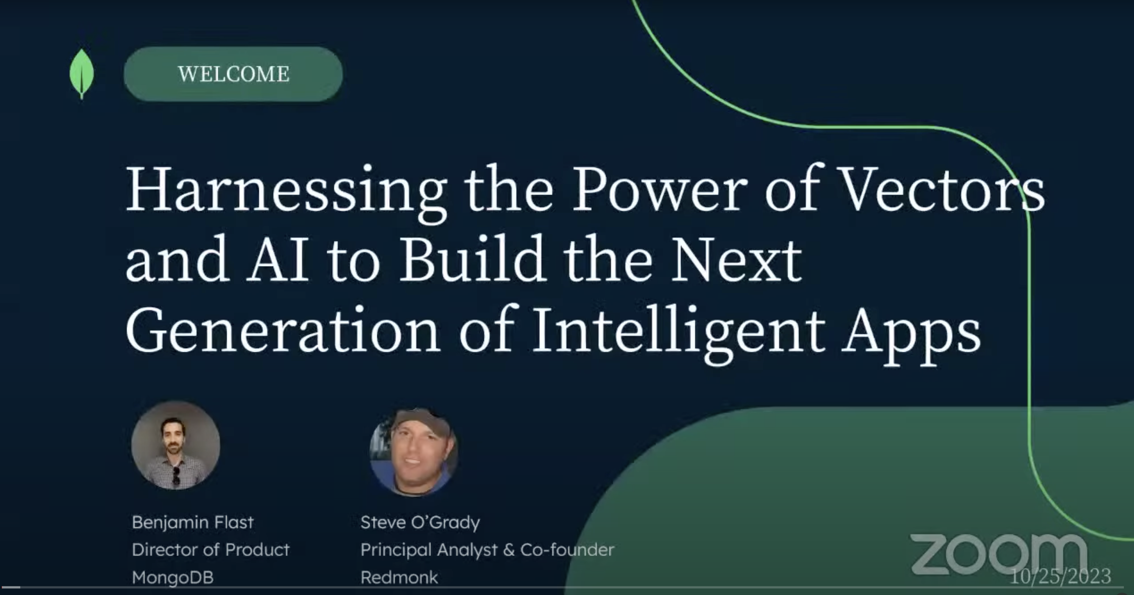 Harnessing The Power Of Vectors And Ai To Build The Next Generation Of Intelligent Apps Stephen