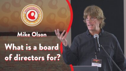 What is a Board of Directors For? | Mike Olson | Monktoberfest 2023