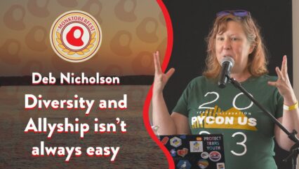 Diversity and Allyship… Isn’t Always Easy | Deb Nicholson | Monktoberfest 2023