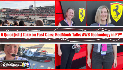 A Quick(ish) Take On Fast Cars: RedMonk Talks AWS Technology in F1™