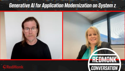 A RedMonk Conversation: Generative AI for Application Modernization on System z