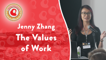 The Values of Work | Jenny Zhang | Monktoberfest 2024