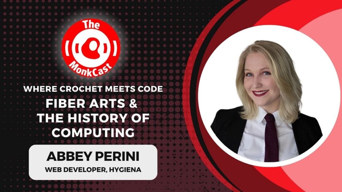 Where Crochet Meets Code: Fiber Arts and the History of Computing with Abbey Perini - Cover Art