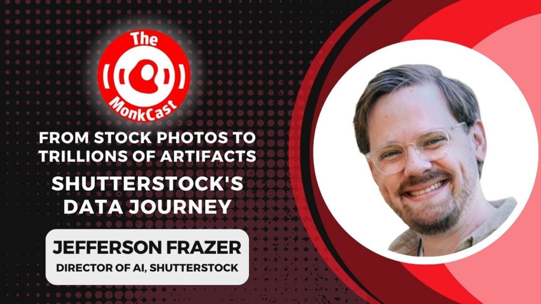 From Stock Photos to Trillions of Artifacts: Shutterstock's Data Journey with Jefferson Frazer - Cover Art